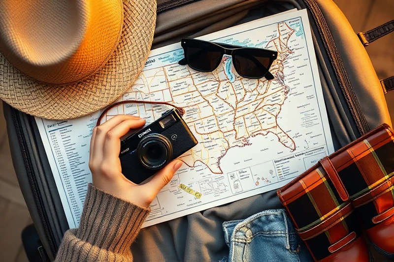 budget usa family road trips packing — Budget Usa Family Road Trips Packing (the finished result)
