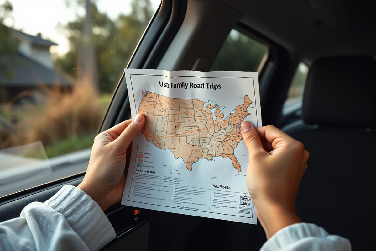 usa family road trips with printable — Usa Family Road Trips With Printable (step by step)